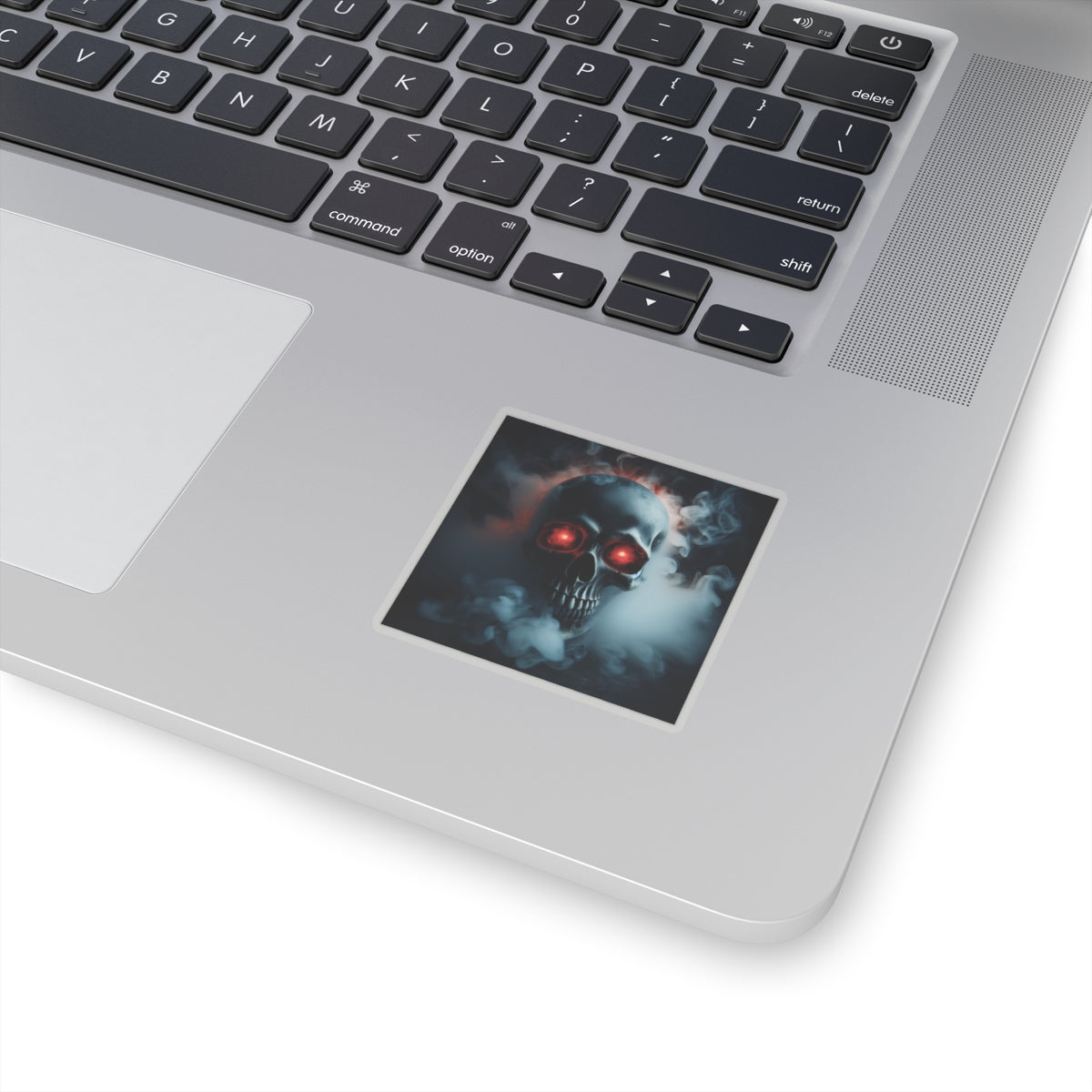 skull stiker for laptops